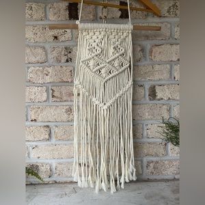 Macrame wall decor